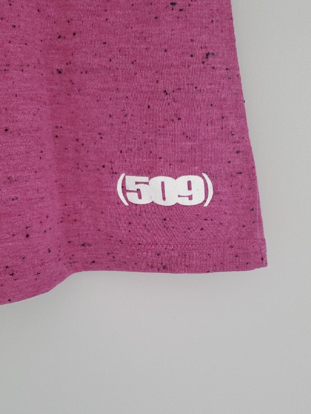 District Heather Raspberry Ride 509 Graphic Tee - Picture 4 of 5